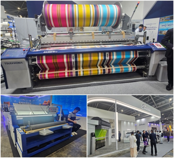 쯔타코마 타올용 에어제트룸, 스토베리관, AI생지 검단기(위에서 시계방향)